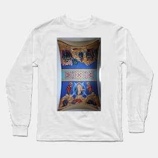 Cathedral Ceiling III. Holy Trinity Cathedral, Petropavlovsk-Kamchatskiy, Russia Long Sleeve T-Shirt